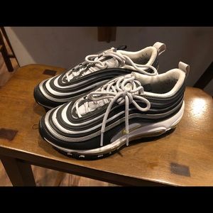 Air Max 97 GS 'Black Amarillo Silver'